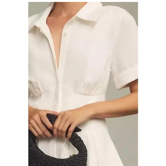 Anthropologie Aureta Shirt Dress Dress NWT - Picture 4 of 4